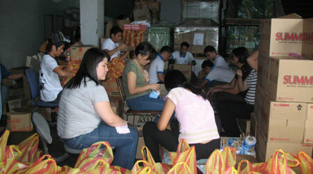 Disaster Relief Community Work for Typhoon Ondoy