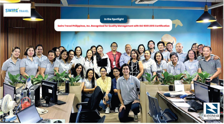 Swire Travel Philippines, Inc. Recognized for Quality Management with ISO 9001:2015 Certification  Materials