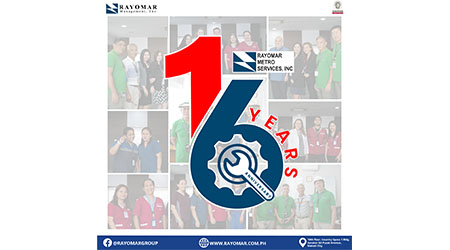 Rayomar Metro Services, Inc. 16th Anniversary