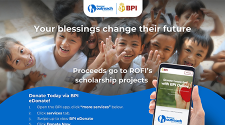 Empower Students Through BPI eDonate – Support Rayomar Outreach Foundation Today