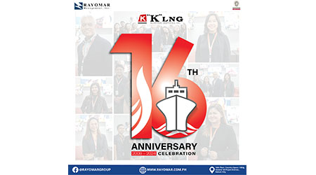 “K”LNG Maritime Services, Inc. 16th Anniversary